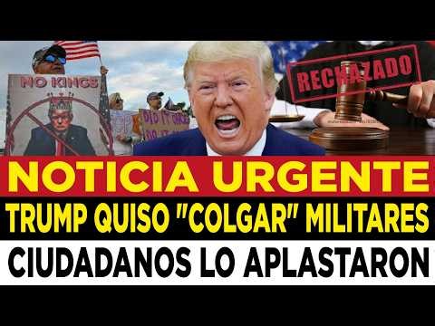 TRUMP QUERÍA EJECUTAR 6 VETERANOS Y EL GRAN JURADO LO DESTRUYÓ