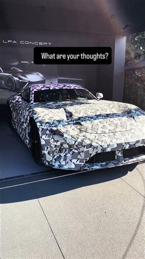 Up close with the new Lexus LFA Concept at Goodwood 👀