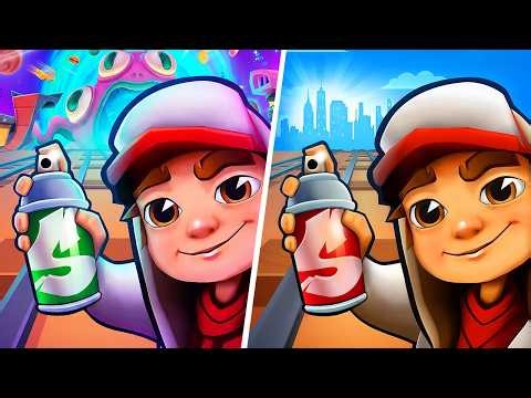 Subway Surfers Cosmic Crossroads VS Subway Surfers Bali, Subway Surfers New Update, Subway Surf