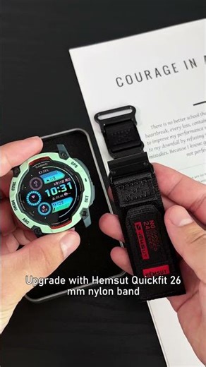 Garmin Instinct 3 Rugged Smart Watch Hemsut Quickfit