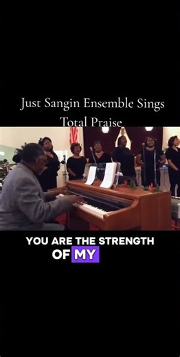 Total Praise by Richard Smallwood #justsangin #journeylegacyofshipps #shippswashington #centerg
