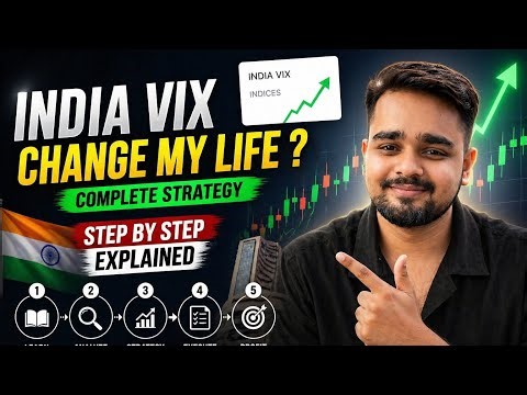 Stock Market India VIX Changed My Trading Life | Complete Step-by-Step Strategy Explained By VJXT
