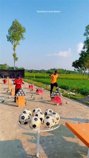 Extreme Village Obstacle Challenge! Scooter Race, Balloon Run & Maze Battle – Who Will Win? #sports