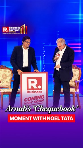 Noel Tata-Arnab Goswami's ‘Cheque Book’ Moment is Pure Gold