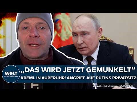 RUSSLAND: Angriff auf Putins Privatsitz! Kreml in Aufruhr - Ukraine weist Vorwürfe zurück!