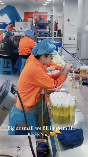 Controlled filling process