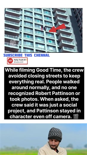 While filming Good Time, the crew avoided closing streets to keep everything real. People walked aro