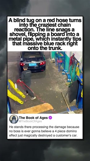 WATCH THIS 4 STEP CHAIN REACTION WRECK THE VEHICLE