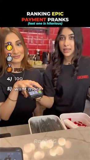 Ranking FAKE Apple Payment Pranks 😭 #pranks #funny #reactions
