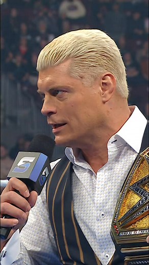 GO OFF #CodyRhodes 🗣️ | WWE