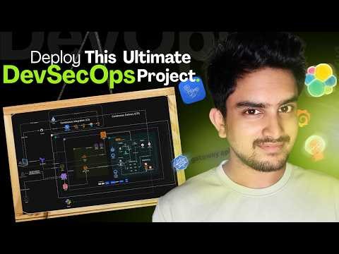 Real-Time DevSecOps GitOps Project with Microservices | Terraform + EKS + GitHub Actions + ArgoCD