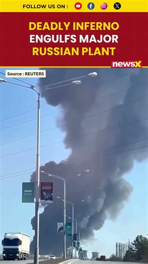 Deadly Blaze at Major Russian Petrochemical Plant Kills Two | Massive Fire Breaks Out
