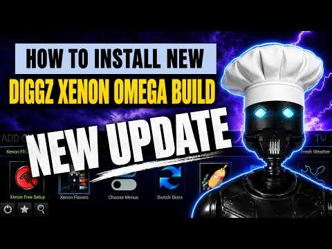 New UPDATE Diggz Xenon OMEGA KODI Build | The Best Working Build 2026!