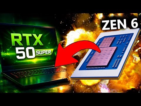 Nvidia Holding RTX 50 SUPER Laptops for AMD Zen 6? | Cut Down Yields