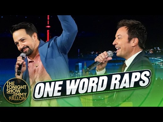 Watch The Tonight Show Starring Jimmy Fallon: Highlights - One Word Raps with Lin-Manuel Miranda | The Tonight Show Starring Jimmy Fallon Online Free - FREECABLE TV
