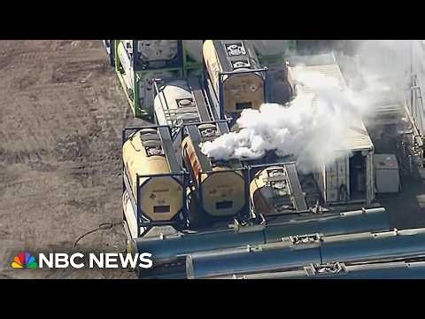 Hundreds evacuated due to hazmat leak