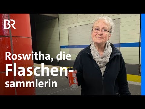 Leben mit kleiner Rente: Warum eine Rentnerin Flaschen sammelt | Schwaben + Altbayern | BR