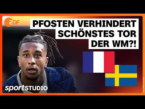 Frankreich – Schweden Highlights | Sechzehntelfinale, FIFA WM 2026 | sportstudio