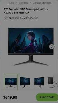 These 360hz monitors are amazing for gaming in 2026 #techtok #gaming #computer #360hzmonitor #tech