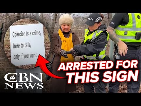 Grandma Charged Under Controversial Scottish Law for Holding a Sign
