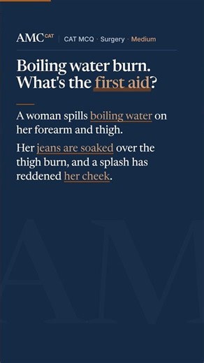 Boiling water. Soaked jeans. What would you do first? #AMC