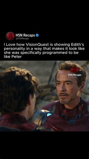 Tony Made Edith like Peter!! VISION QUEST #mcu #marvel #visionquest #ultron #avengersdoomsday