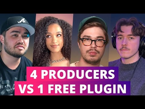4 PRODUCERS VS 1 FREE PLUGIN