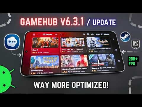 New GameHub V6.3.1 Just Got a HUGE Update! New Features & Performance TEST!