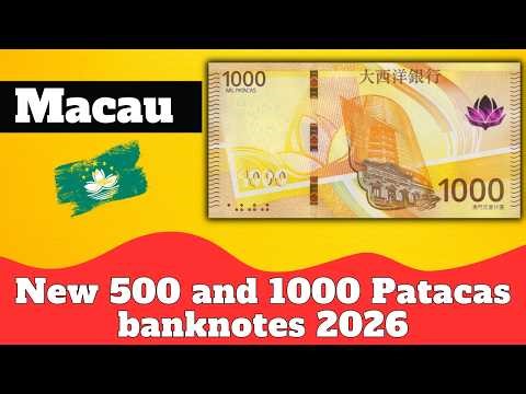 NEW BANKNOTE 💸 | Macau money |