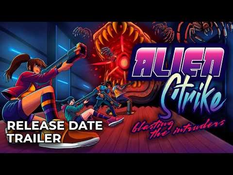 Alien Strike: Blasting the Intruders - Official Release Date Trailer | Nuntius Games Showcase 2026