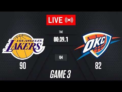 NBA LIVE! Los Angeles Lakers vs Oklahoma City Thunder GAME 3 | May 11, 2026 | NBA 2K26 SIMULATION