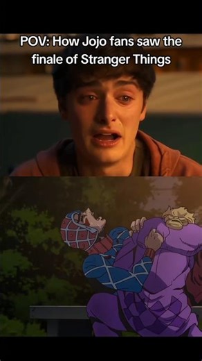 How Jojo fans see Stranger Things 🔥