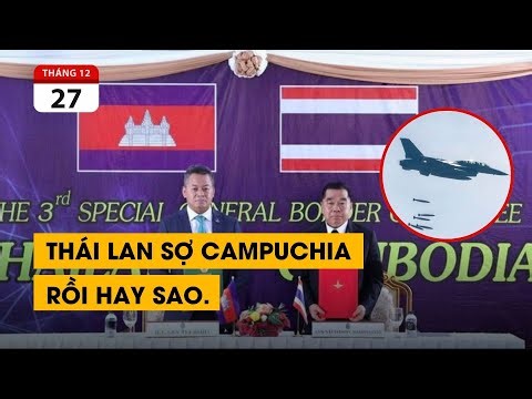 Campuchia - Thái Lan đồng ý ngừng bắn. Thái Lan sợ Campuchia rồi hay sao.