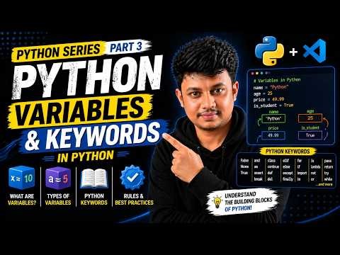 Python Variables & Keywords in python for beginners