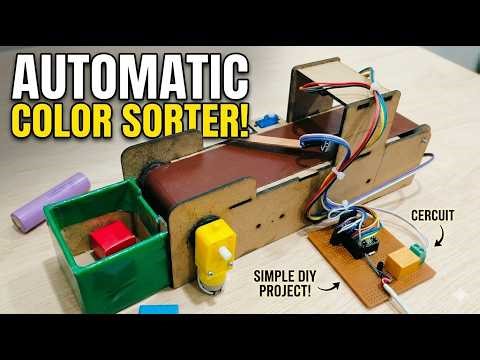 How to Make a Color Sorting Machine | Engineering Student Project Ideas