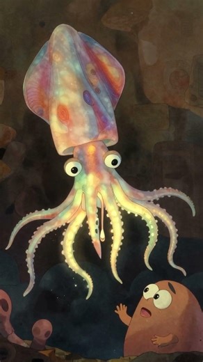 This vampire squid fires glowing mucus at foes, but scientists still don't know what triggers the li