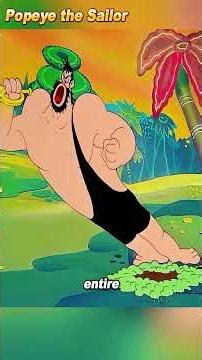 Popeye and Olive's Forest Adventure. #fyp #movie #anime #cartoon