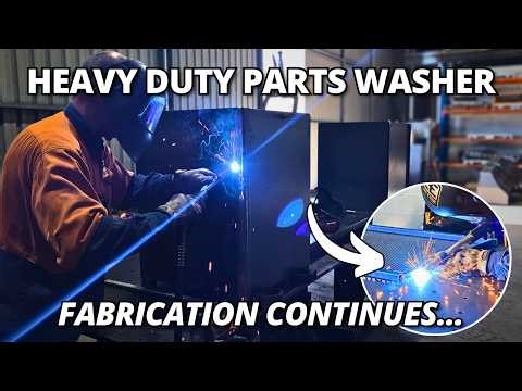 Making Progress on the HEAVY DUTY Parts Washer | Part 2