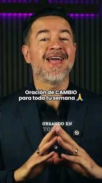 Oración de cambio para tu semana #freddydeanda #lunes #semana #prayer #bendicion #dios