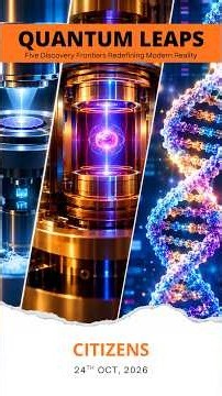 Quantum Leaps: Five Discovery Frontiers Redefining Modern Reality