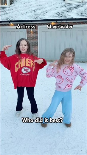 Cheerleader vs actress dancing #jonathanjoly #shorts