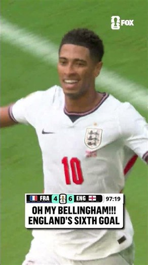 ABSOLUTE MADNESS IN MIAMI AS JUDE BELLINGHAM PUTS ENGLAND UP 6-4 TO SEAL THE BRONZE MEDAL