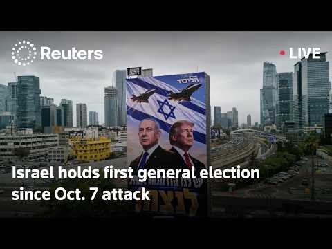 LIVE: Israel holds first general election since Oct. 7 attack