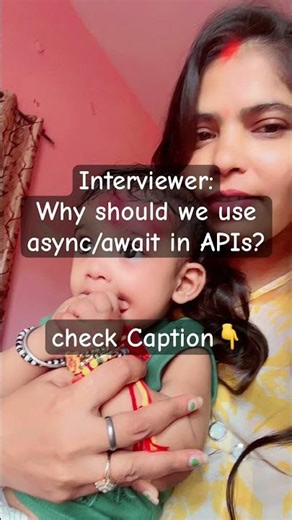 🚀 How async/await Improves API Performance #asyncawait #dotnetdeveloper #backenddeveloper #api