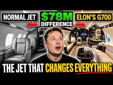 Inside Elon Musk's $78 Million Gulfstream G700 | The Jet That Changes Everything