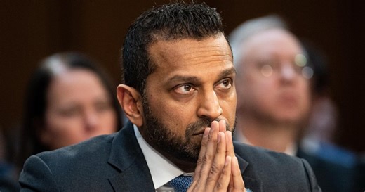 FBI Director Kash Patel sues The Atlantic over story on alleged drinking, absences