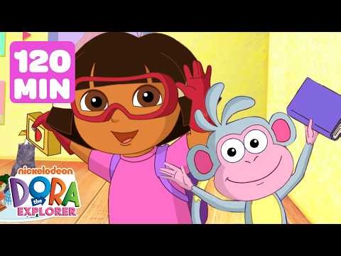 Dora The Explorer Goes Back to School! #4 📚 120 Minutes | Dora & Friends