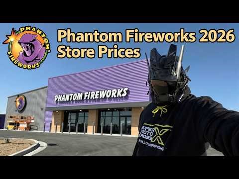 Phantom Fireworks 2026! Pahrump NV New Location