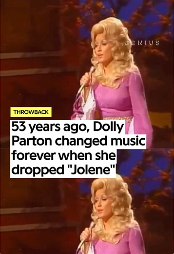 53 years ago, the late great @Dolly Parton ❤️‍🩹🕊️ blessed the world with her iconic song