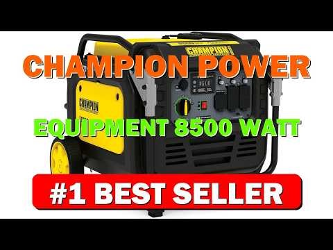 Champion Power Equipment 8500-Watt Electric Start Home Backup Portable Inverter Generat - B0B7LBNGC8